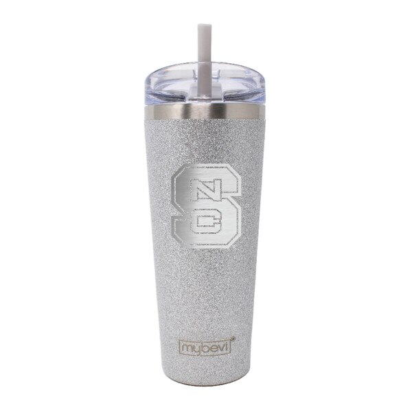 22oz. Sparkle Tumbler - Block S Sil